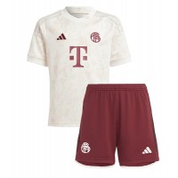 Dětský Fotbalový dres Bayern Munich Leroy Sane #10 2023-24 Třetí Krátký Rukáv (+ trenýrky)